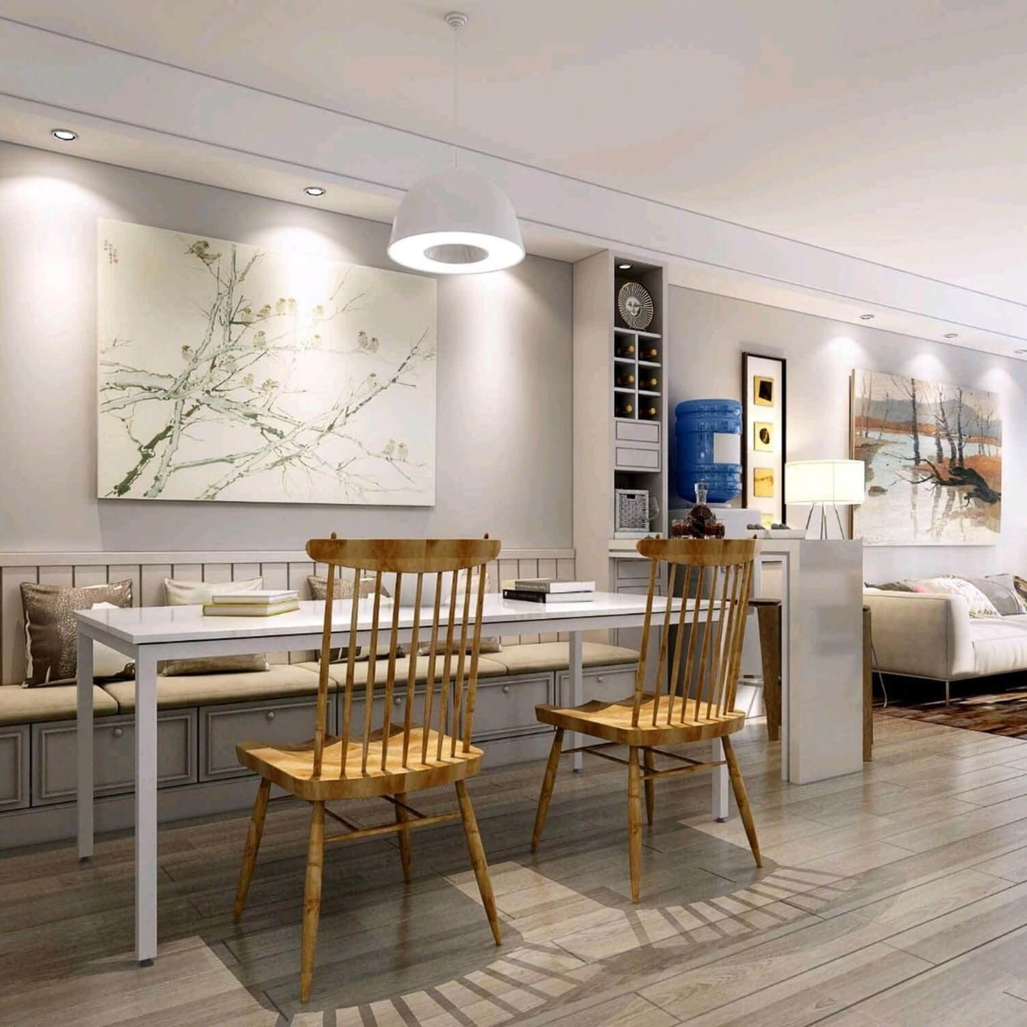 Modern Lighting Installation for Home