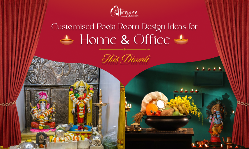 Customised Pooja Room Design Ideas for Home & Office This Diwali