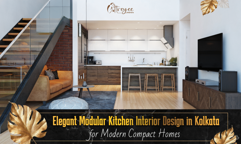 Elegant Modular Kitchen Interior Design for Compact Homes
